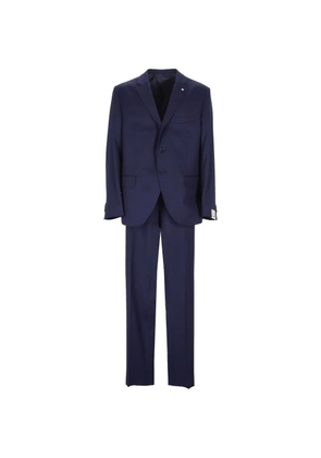 L.B.M. 1911 single-breasted wool suit - Blue