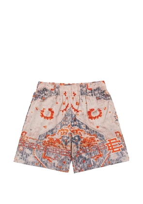 ERIC EMANUEL EE Basic rug-print shorts - Neutrals