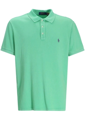 Polo Ralph Lauren Polo Pony-embroidered cotton polo shirt - Green