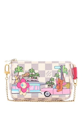 Louis Vuitton Pre-Owned Pochette Accessoires Limited Edition Vivienne Xmas Damier Mini clutch bag - Multicolour