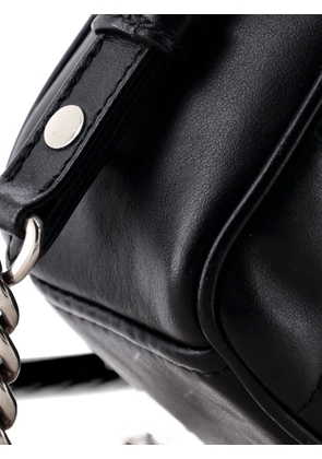 Prada Pre-Owned Camera Bag Diagramme Quilted Leather Mini crossbody bag - Black