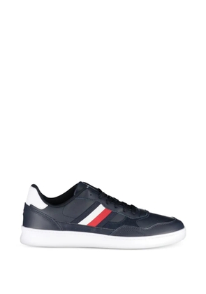 Tommy Hilfiger flag-detail panelled sneakers - Blue