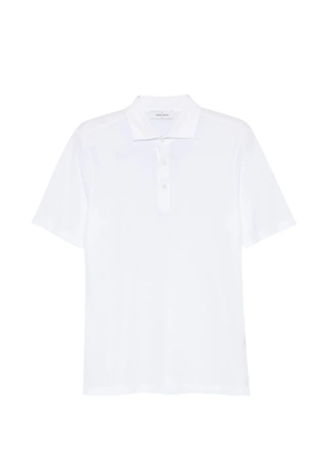 Gran Sasso short-sleeve polo shirt - White