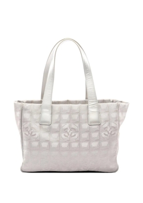 CHANEL Pre-Owned 2003-2004 New Travel Line PM tote bag - Silver