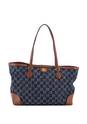 Gucci Pre-Owned Ophidia Shopping GG Denim Medium tote bag - Blue