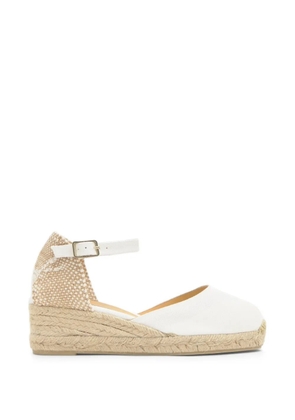 Castañer Carol wedge espadrilles - White
