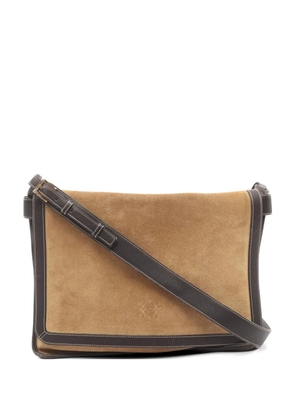 Loewe Pre-Owned 2000s Anagram shoulder bag - Brown