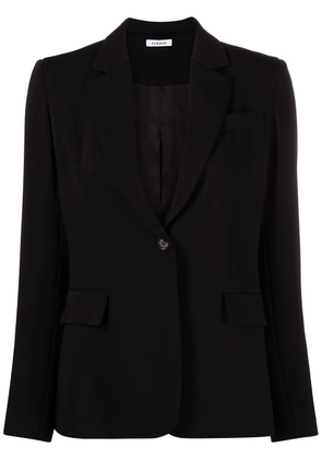 P.A.R.O.S.H. notched-lapel single-breasted blazer - Black