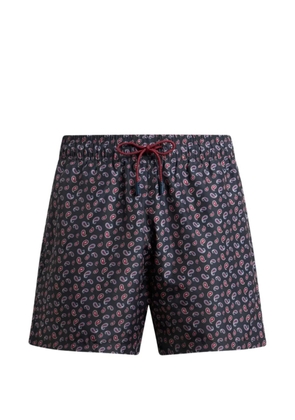 ETRO paisley-print swim shorts - Blue