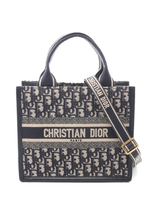 Christian Dior Pre-Owned Book Tote oblique tote bag - Blue