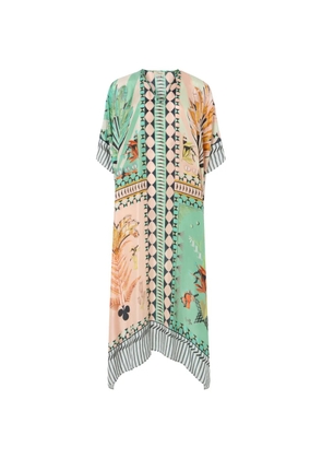 Temperley London Amber V-neck maxi dress - Pink