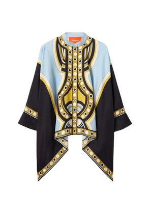 La DoubleJ Sanctuary Placée silk shirt - Black