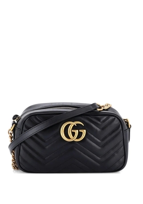 Gucci Pre-Owned GG Marmont Shoulder Bag Matelasse Leather Small crossbody bag - Black
