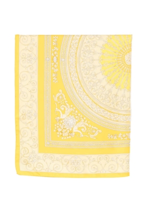 Versace Pre-Owned 1990s baroque-print scarf - Yellow