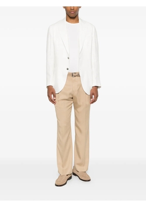 Germano 1952 pleated-front tailored trousers - Neutrals