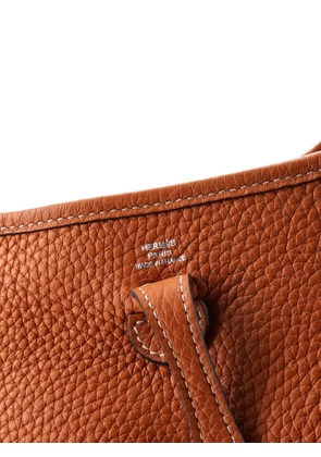 Hermès Pre-Owned Evelyne Bag Gen III Clemence TPM crossbody bag - Brown