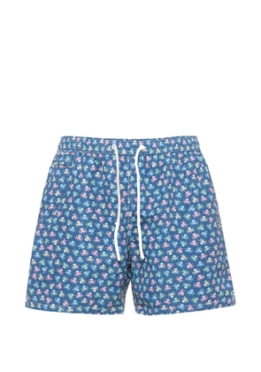 MC2 Saint Barth octopus-print drawstring swim shorts - Blue