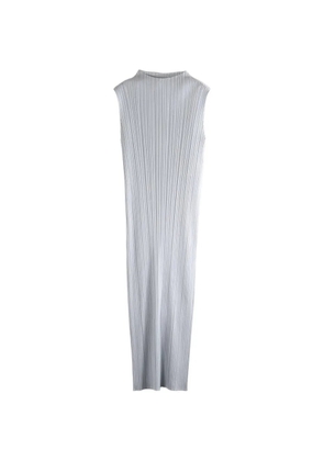 Pleats Please Issey Miyake sleeveless dress - Grey