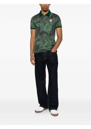 Johnny Lambs paisley-print polo shirt - Green