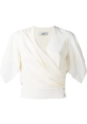 Lanvin wrap blouse - White