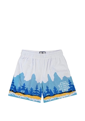 ERIC EMANUEL EE Basic mesh shorts - White