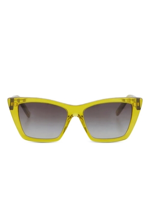 Saint Laurent Eyewear cat-eye sunglasses - Yellow