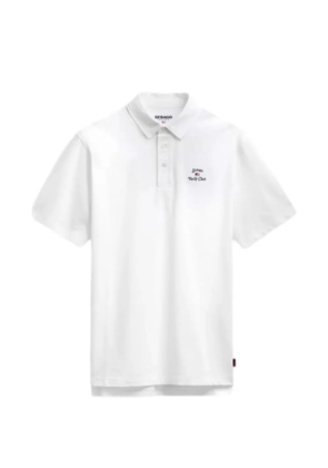 Sebago Yacht Club embroidered polo shirt - White