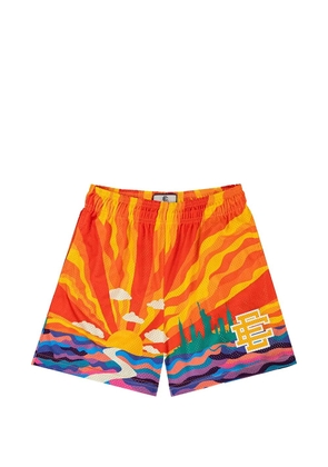 ERIC EMANUEL EE Basic mesh shorts - Yellow
