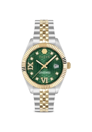 Philipp Plein Date Superlative 34mm watch - Green