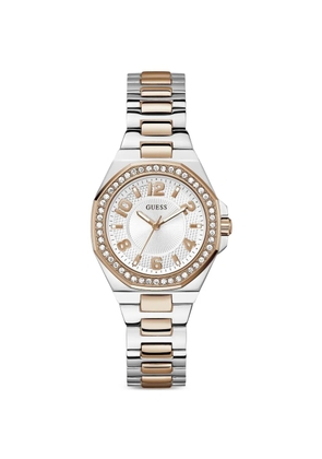 GUESS USA Contessa 34mm watch - White