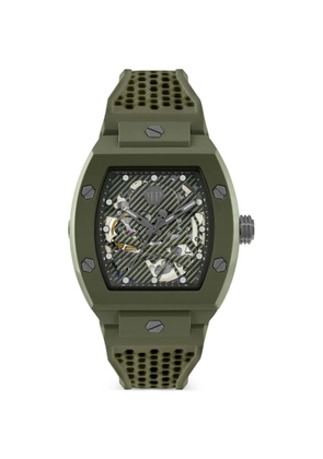 Philipp Plein The Skeleton Ecoceramic 44mm watch - Green