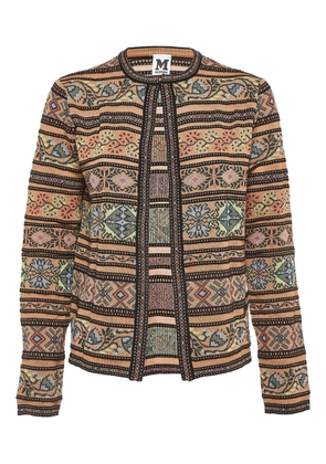 Missoni Pre-Owned 2024 floral-jacquard cardigan - Neutrals