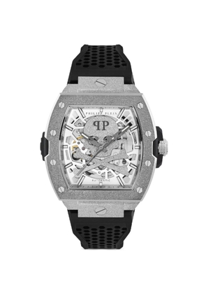 Philipp Plein The Skeleton Frosted 44mm watch - Silver