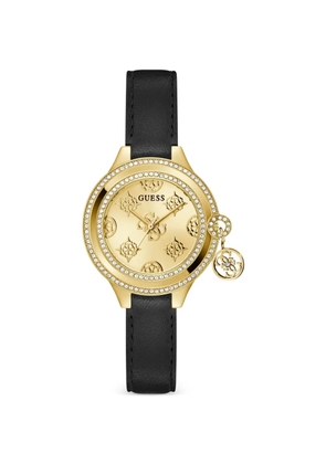 GUESS USA Charmed 34mm watch - Gold