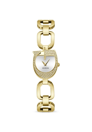 GUESS USA Gia G-shaped 15mm watch - White