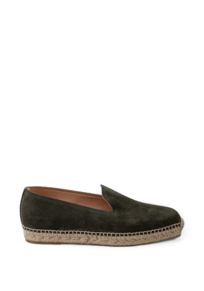 LES HÉRITIERS Futadera suede espadrilles - Green