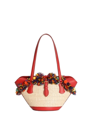 Dolce & Gabbana raffia coffa Capri bag - Neutrals