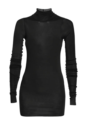 Rick Owens Lilies pre-owned long-sleeve turtleneck top - Black