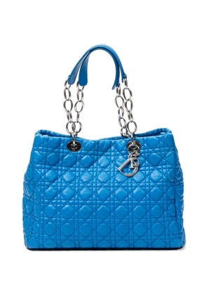 Christian Dior Pre-Owned Cannage-quilting tote bag - Blue