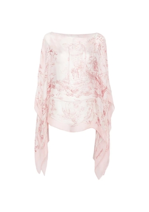 Ferragamo floral-print tunic - Pink