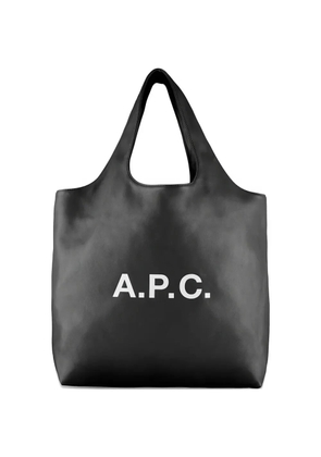 A.P.C. Ninon logo-print tote bag - Black