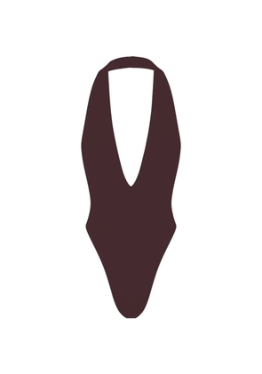 Myra Swim Ralph halterneck swimsuit - Brown