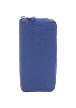Louis Vuitton Pre-Owned 2020 Zippy Vertical monogram wallet - Blue