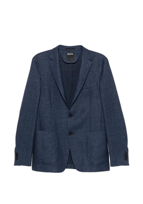 Zegna two-button blazer - Blue