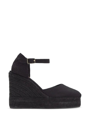 Castañer Carol C buckle-fastening wedge espadrilles - Black