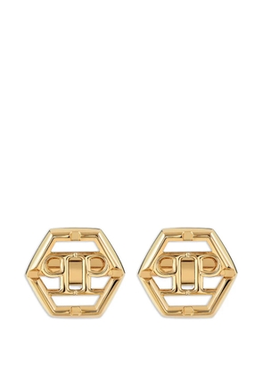 Philipp Plein Plein Icon cufflinks - Gold