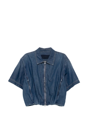 Juun.J denim zipped jacket - Blue