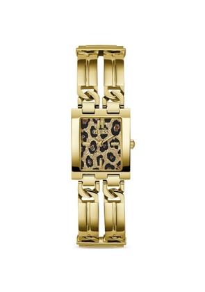GUESS USA Mod ID 32mm watch - Gold