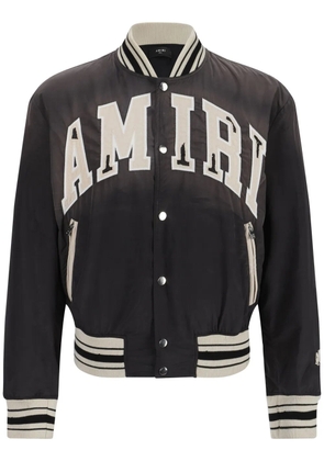 AMIRI sun-faded bomber jacket - Black