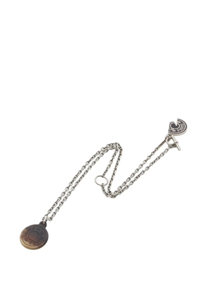 Hermès Pre-Owned 2010s Carrousel buffalo horn necklace - Silver